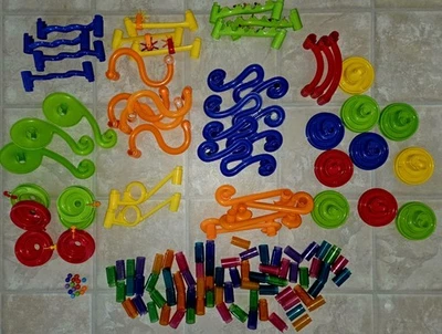 IMAGINARIUM DISCOVERY DELUXE MARBLE RACE LOT - 140+ Pieces - Toys R' Us - Image 1 of 4