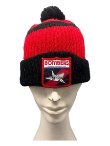 Essendon Bombers AFL Football VFL Vintage 1980s Beanie - Acrylic - Preowned - Picture 1 of 7