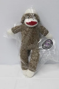10 Zoll Sockenaffe Plüsch Hundespielzeug - Weiches Stofftier für kleine Hunde & Welpen - Bild 1 von 3