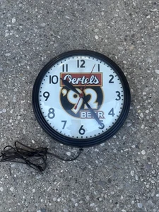 RARE Vintage Oertel's '92 Beer Metal Wall Clock Since 92 Louisville Ky Brewing - Picture 1 of 13
