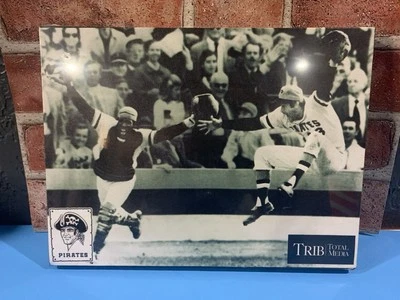 Impresión en lienzo conmemorativa de los Piratas de Pittsburgh de la Serie Mundial 1971 Foto 1 de 3