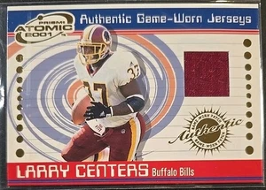2001 Pacific Prism Atomic - Authentic Game-Worn Jerseys Larry Centers #8 (MEM) - Picture 1 of 2