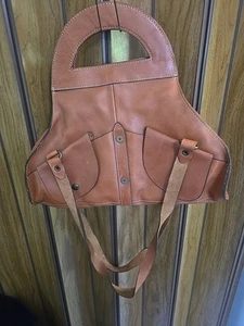 Cartera convertible Patricia Nash Milano de cuero marrón coñac - Imagen 1 de 15
