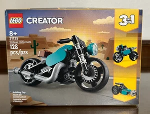 LEGO 31135 Creator 3-in-1 Vintage Motorrad Gebäude Spielzeug Set NEU versiegelt - Bild 1 von 2