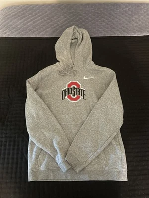 Sudadera con capucha Nike Ohio State para hombre talla mediana gris Foto 1 de 4