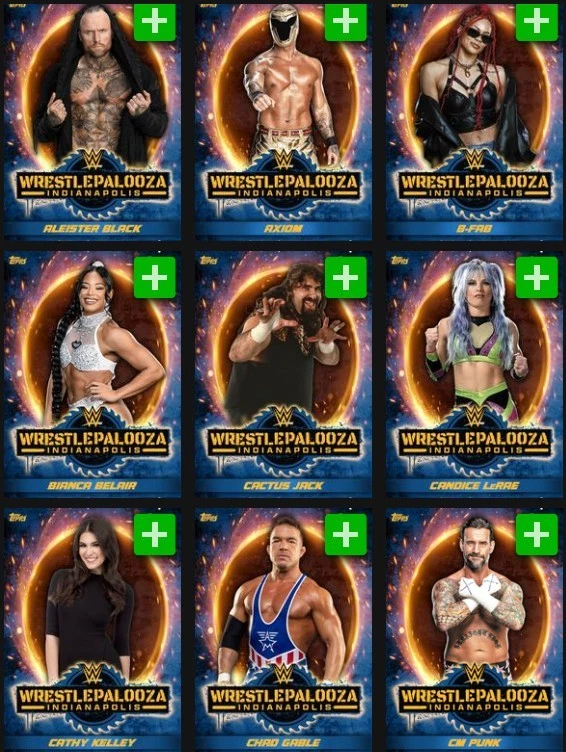 [DIGITAL] Topps Slam - Wrestlepalooza 25 S1 - Blue Base - Pick - Image 1 of 1