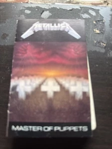 Metallica MASTER OF PUPPETS Original 1986 Cassette VTG RARE Elektra Megaforce - Bild 1 von 3