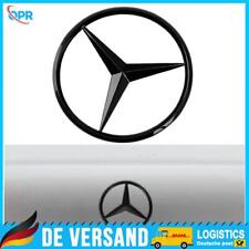 Für Mercedes Benz Heck Stern Abzeichen K Klasse W213 Schwarz Glänzend Black