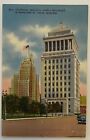 Vintage Postcard, Bell Telephone & Civil Courts Bld In Downtown St Louis Mo
