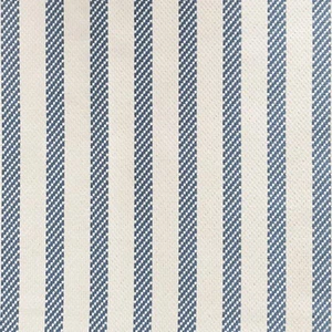 Kravet Blue/White Striped Fabric Isidro in Azule - 1.5yds - Picture 1 of 1