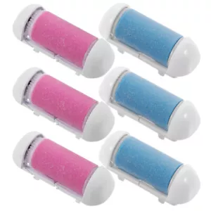 6PCS Foot Pedicure Roller Replacement File Feet Hard Dead Skin Callus Remover - Picture 1 of 12