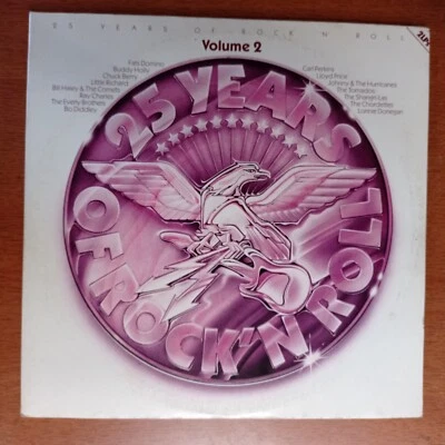25 Years Of Rock'N'Roll Volume 2 [1981] Vinyl 2xLP Germany Stand Chuck Berry - Image 1 of 4