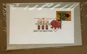 US First Day Cover FDC - 2018 Lunar New Year - Year Of The Dog - Picture 1 of 7