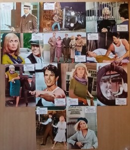 Bonnie & Clyde ORIGINAL Spanish '78 LOBBY CARD SET Warren Beatty & Faye Dunaway