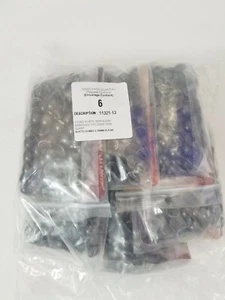 Pack of 6 (600 Total) Domed Rivets 10mm Black 100/pk Tandy Leather 11321-13 - Picture 1 of 3