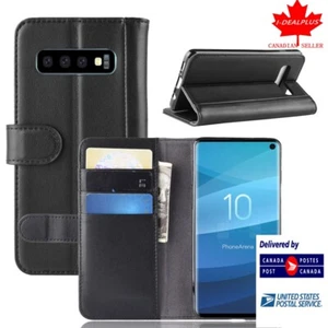 Cartera con ranura abatible para Samsung S10 Plus estuche blando/cubierta/soporte para tarjetas soporte Poch - Imagen 1 de 31