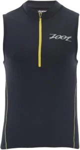 Zoot Herren Triathlon Shirt Performance ärmelloses Trikot, schwarz/reines Gelb, S - Bild 1 von 1