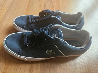 Lacoste Ortholite woman's size 8.5 canvas shoes - Image 1 of 4