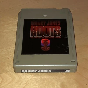 Quincy Jones Roots The Saga Of An American Family 8-Track Stereo Tape Cartridge  - Bild 1 von 5
