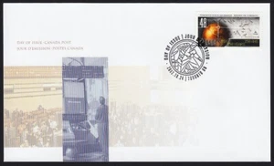 TORONTO STOCK EXCHANGE = Official FDC Canada 2002 #1962 - Picture 1 of 2