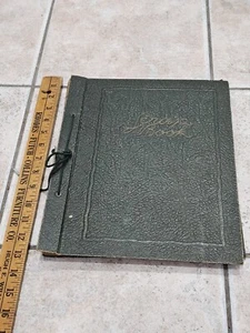 1933 Boxing Paterson NJ Armory Scrap Book Diamond Glove New Jersey Ticket - Picture 1 of 18