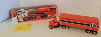 CORGI CLASSICS 52302 Lionel City Van Lines MACK B Series Semi Truck NEW!  - Image 1 of 4