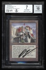 Juggernaut - Beta - BGS 7 Signed by Dan Frazier BGS Autograph 10