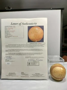 Satchel Paige Negro Allstars Barnstorming Tour Game YANKEES STADIUM OCT 6 1946   - Picture 1 of 9