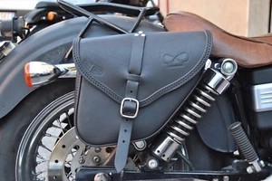 SADDLE BAG RIGHT SIDE FOR HARLEY DAVIDSON DYNA STREET BOB, WIDE GLIDE , FAT BOB  - Picture 1 of 7