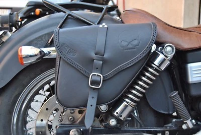 SADDLE BAG RIGHT SIDE FOR HARLEY DAVIDSON DYNA STREET BOB, WIDE GLIDE , FAT BOB  - Изображение 1 из 4