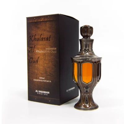 Khulasat Al Oud by Al Haramain - 30ml - Fragrance Oil - EDP