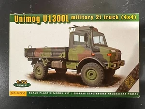 1/72 Unimog U1300L Military 2t Truck (4x4) w/PE parts - ACE 72450 - Picture 1 of 5