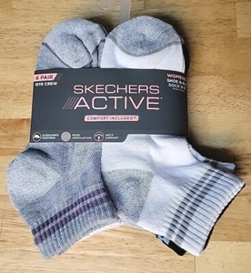 Skechers  Active Womens  Low Cut Cushion Arch Support Sz9-11 Medium - Picture 1 of 3