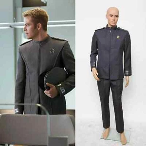 Star Trek Into Darkness Capitán Kirk Spock Gris Uniforme Disfraz Juegos con disfraces Halloween - Imagen 1 de 8