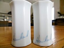 HAVILAND sel et poivre Porcelaine blanche signée