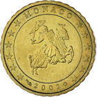 [#1025690] Monaco, Rainier III, 10 Euro Cent, 2002, Paris, UNC-, Tin, Gadoury:MC