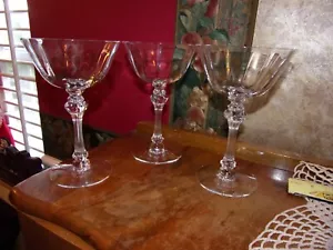Tiffin Franziskaner Encanto Optik Kristall Champagner Sherbet Dessertgläser Set 3 - Bild 1 von 10