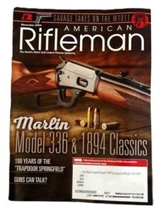 American Rifleman Magazine November 2023 Marlin Model 336 & 1894 Classics NRA - Bild 1 von 1