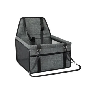 Portable Pet Car Seat Booster Dog Cat Kitty Carry Bag Puppy Travel - Picture 1 of 12