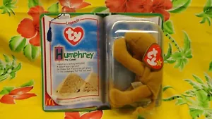 Humphrey the Camel- Rare Ty Beanie Baby Original Packaging Legends NIP SEALED - Picture 1 of 5