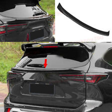 For Toyota Highlander 2020-2023 Glossy Black Rear Tail Trunk Door Spoiler Wing