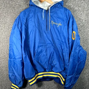 Giacca Holloway Varsity uomo XXXL blu made in USA Moeller basket anni 80 90 - Foto 1 di 12