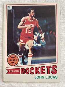 1977 Topps John Lucas Rookie Card #58