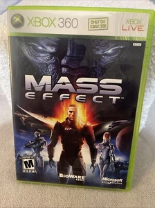 Mass Effect (Microsoft Xbox 360, 2007) Complete In Box W/Manuel Disc Near Mint - Picture 1 of 12
