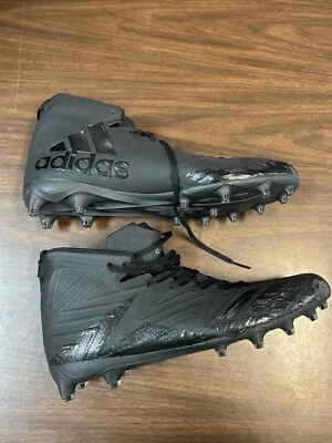 Adidas Freak Football Cleats Men Size 18 Black High Ankle CLU 600001 - Image 1 of 4