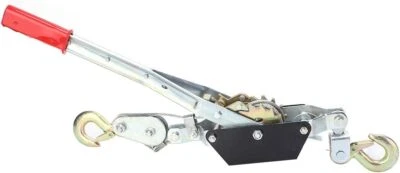 PARANCO VERRICELLO ARGANO MANUALE GANCIO TRAINO 2T 2000KG FUNE CAVO ACCIAIO - Immagine 1 di 4