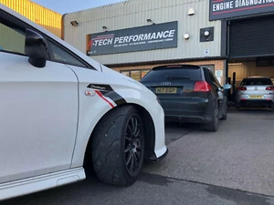 APR style Wing Fender Scuttle sideburns vinyl decal stickers car 350x150mm X2