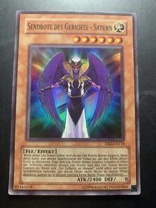 Yugioh! Sendbote des Gerichts - Saturn Super Rare - DR2-DE118 Unlimited Deutsch - Bild 1 von 10