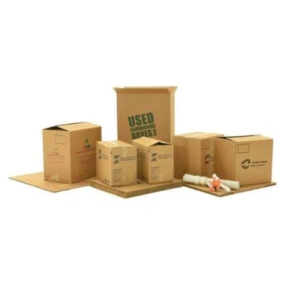 UsedCardboardBoxes - Studio or Dorm Room Moving Kit (SUPER) - 16 Total Boxes - Image 1 of 4