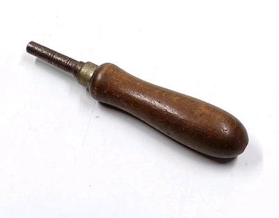 Antique Clockmakers Clock Mainspring Let Down Winding Tool #2 Germany Estate - Image 1 of 4